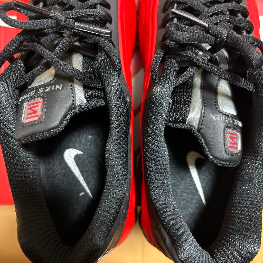 靴 Nike Shox R4 \"Black/Red\"