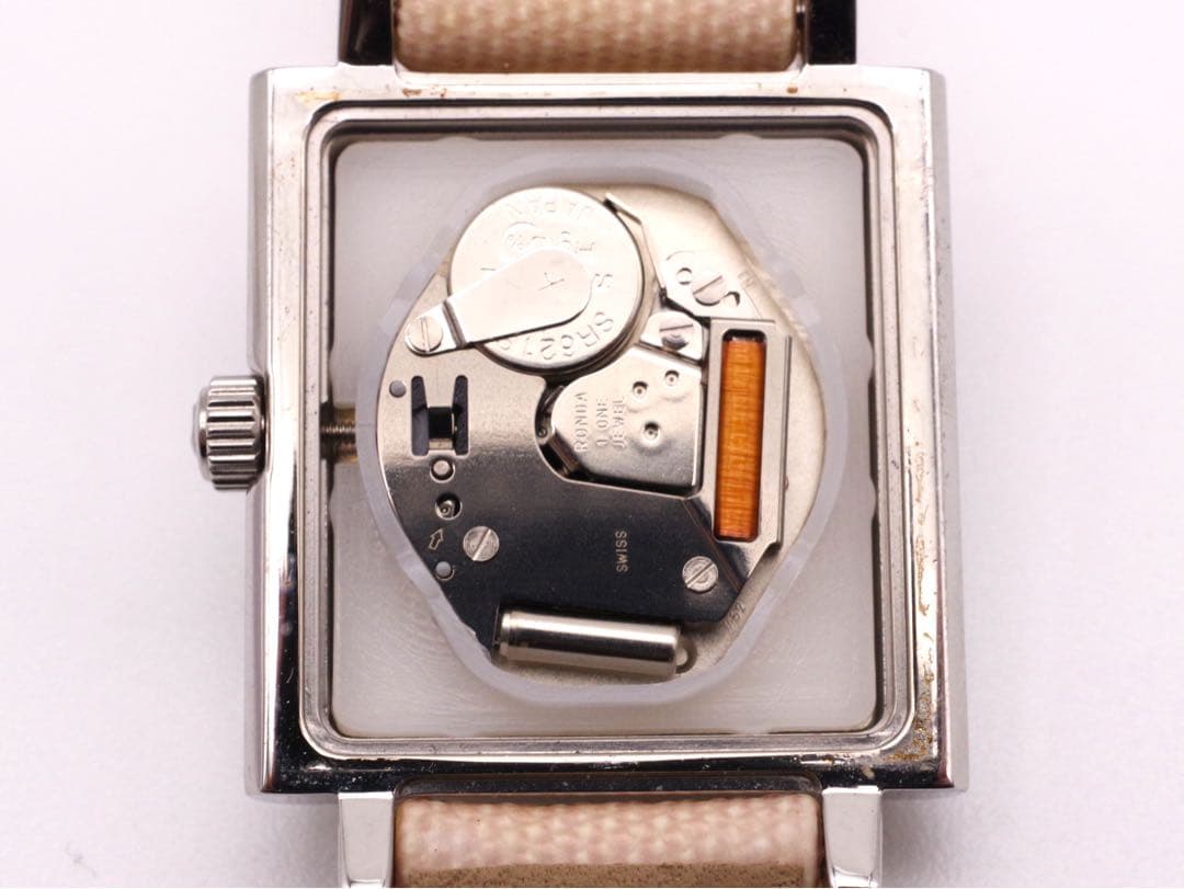 新品電池交換 Burberry 腕時計 クォーツ 純正ベルト 477