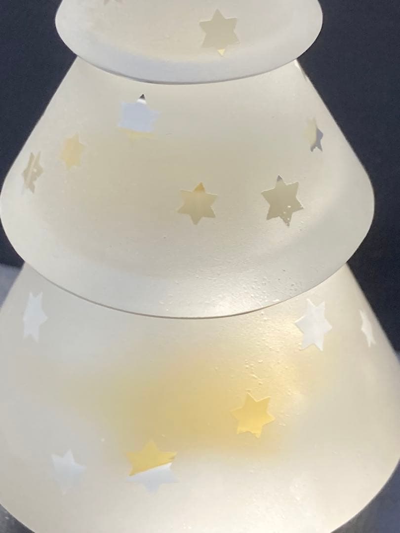 WAKO ガラス　クリスマスツリー