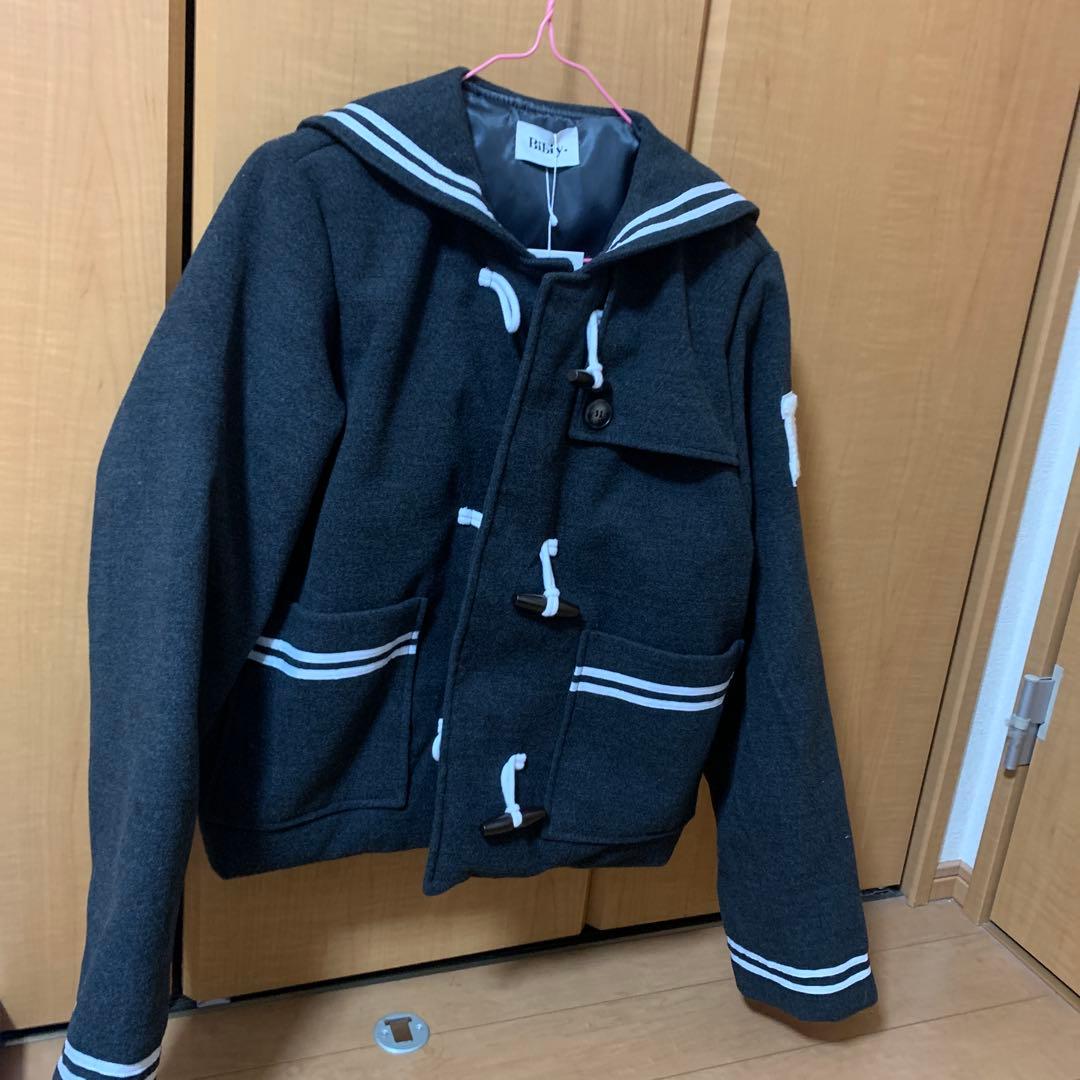 BIBIY CHARLENE SAILORJACKET ダッフルコート　セーラー