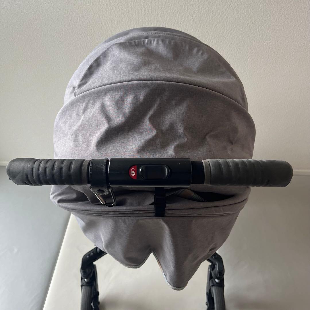 【美品】pigeon ランフィリノン グレー RB1L ベビーカー A型