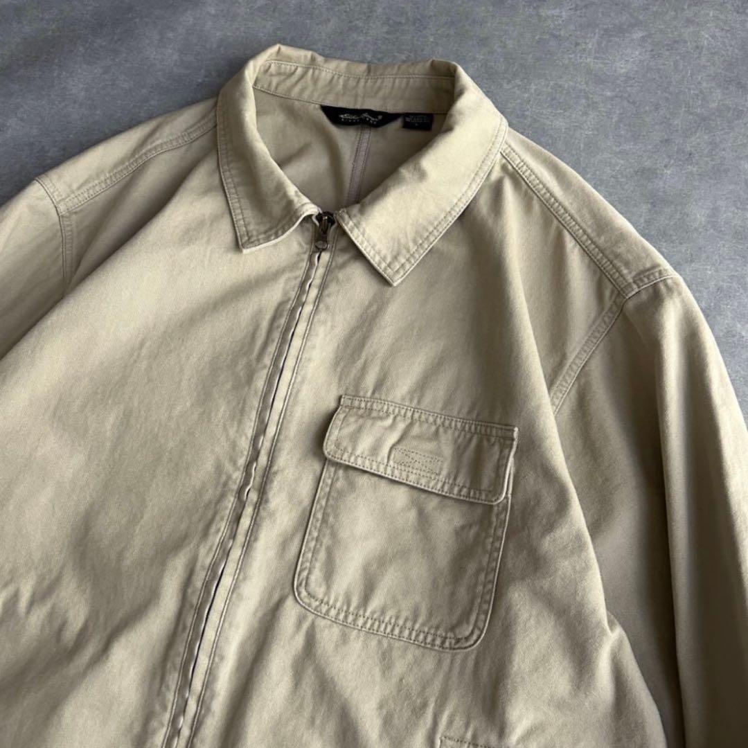 00s エディーバウアー スイングトップ ドリズラージャケット フラップポケット