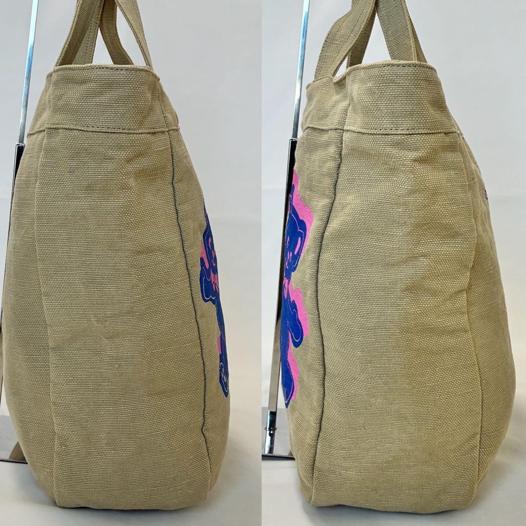 【美品】ヴィヴィアンウエストウッド ハッピーベア トートバッグ キャンバス