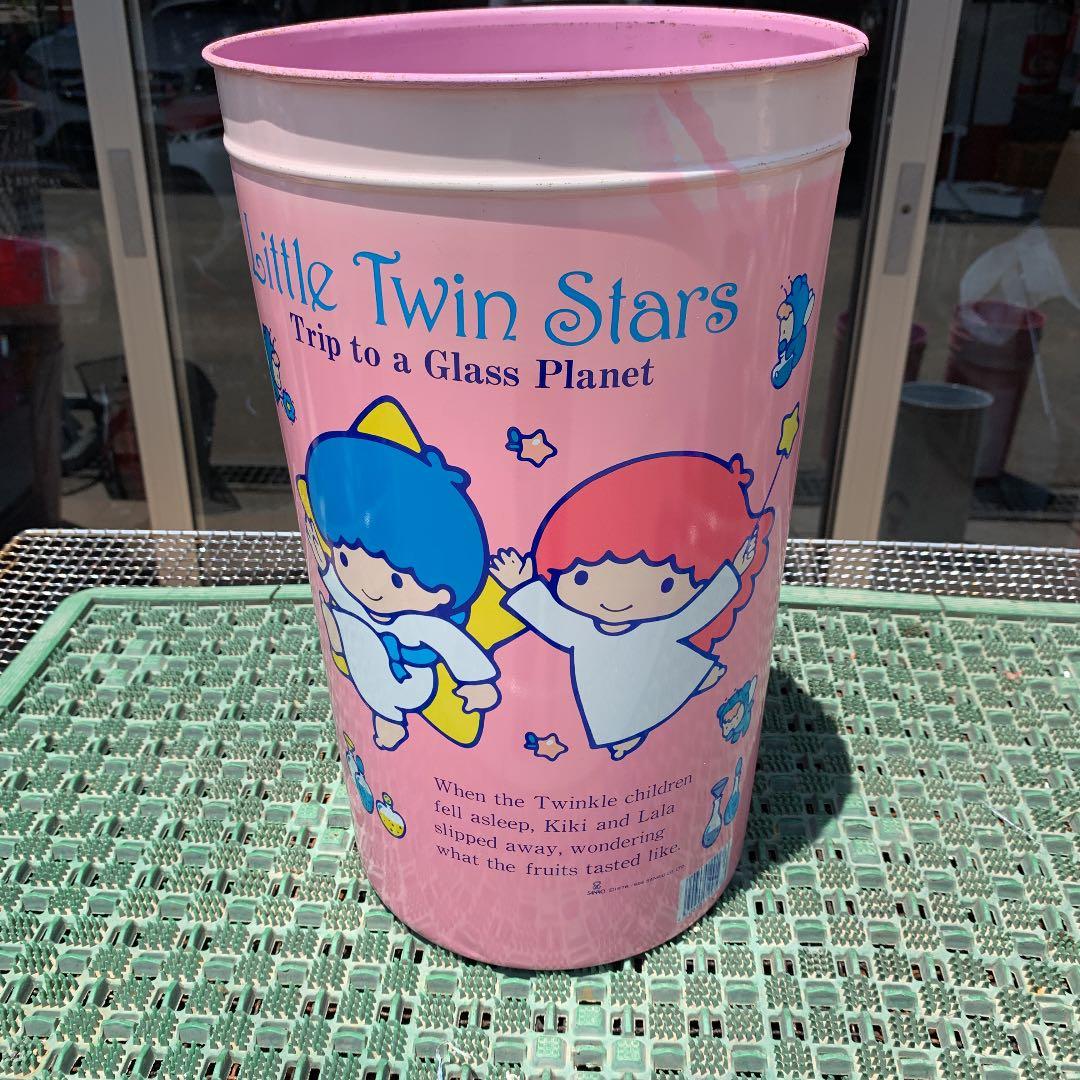 トゥインクルスターズ　キキララ　サンリオ　ゴミ箱　②