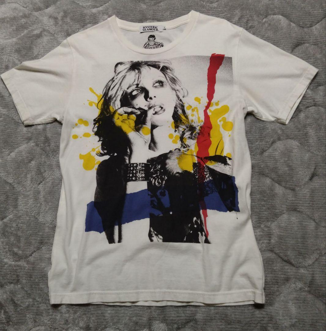 【美品】HYSTERIC GLAMOURコートニーラブ Tシャツ