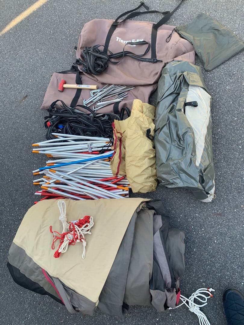 オガワ ogawa ティエラ5-EX アウトドア キャンプ 小川キャンパル