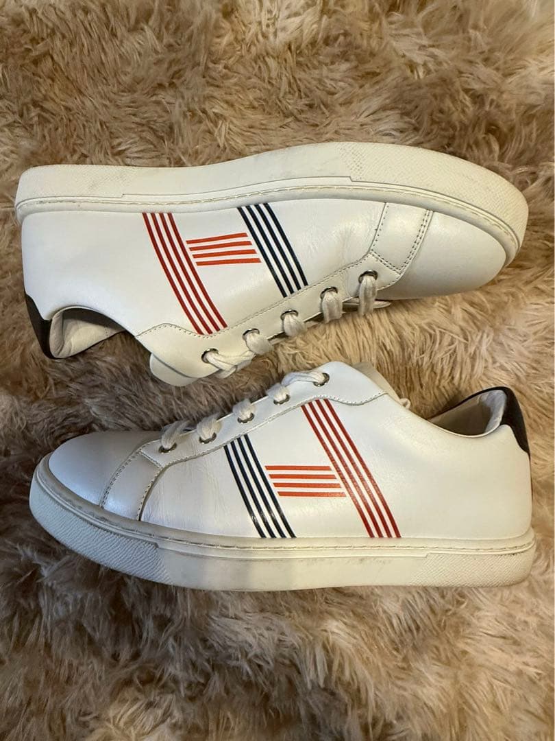 【招き猫】HERMES エルメス アヴァンタージュ スニーカー レザー