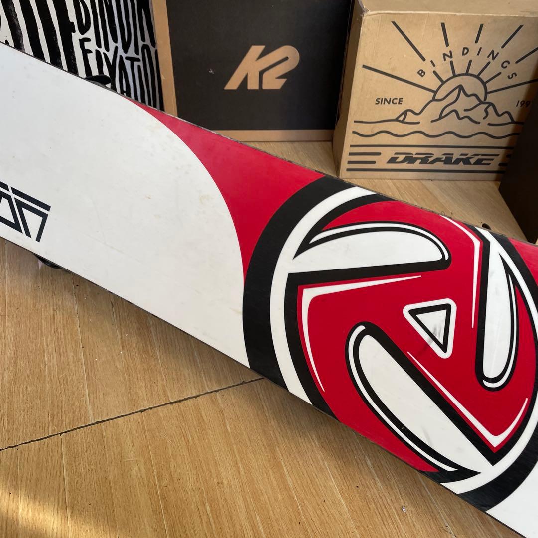 BURTON　バートン　スノーボードセット　フリースタイル　バインディング付