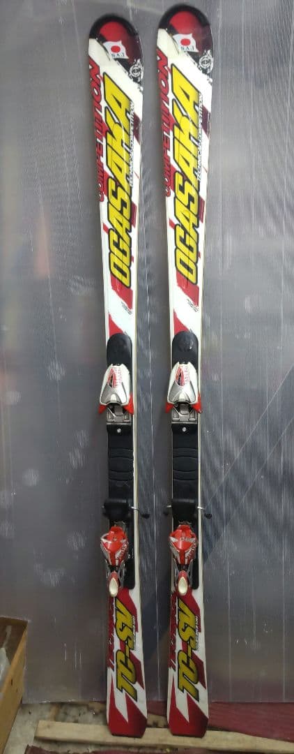 OGASAKA COMPETITION スキー板 ホワイト/レッド/ブラック