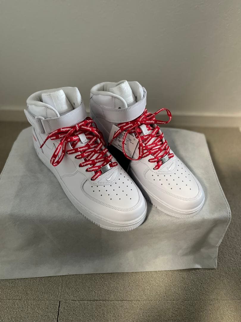 Supreme ×NIKE AIR FORCE 1 MID / 28cm /