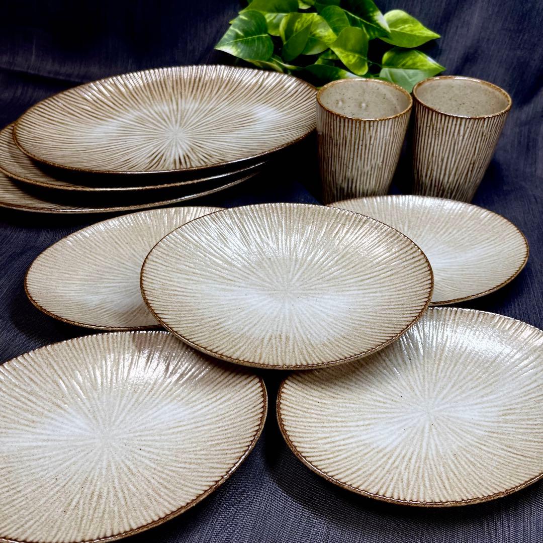 【おまとめ10点❗️】 たち吉 Adam&Eve バーム オーバル皿 フリーカップ