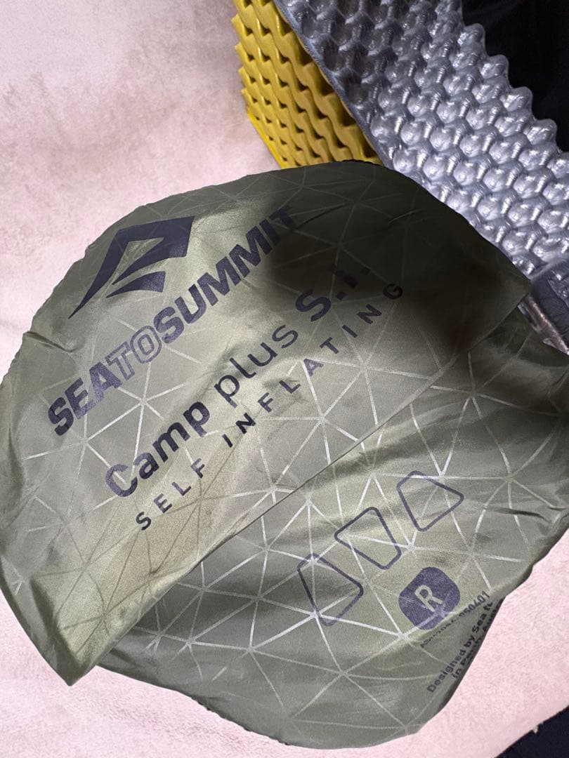 サーマレスト＋SEATOSUMMITマット