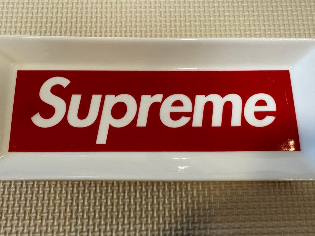 14aw Supreme Ceramic Tray 皿　小物入れvintage