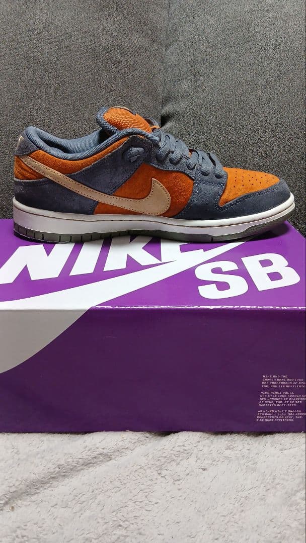 国内正規品NIKE SB DUNK LOW PROライトカーボンモナーク最安値