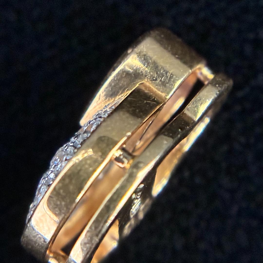 K18 サファイア ダイヤモンド ペンダント