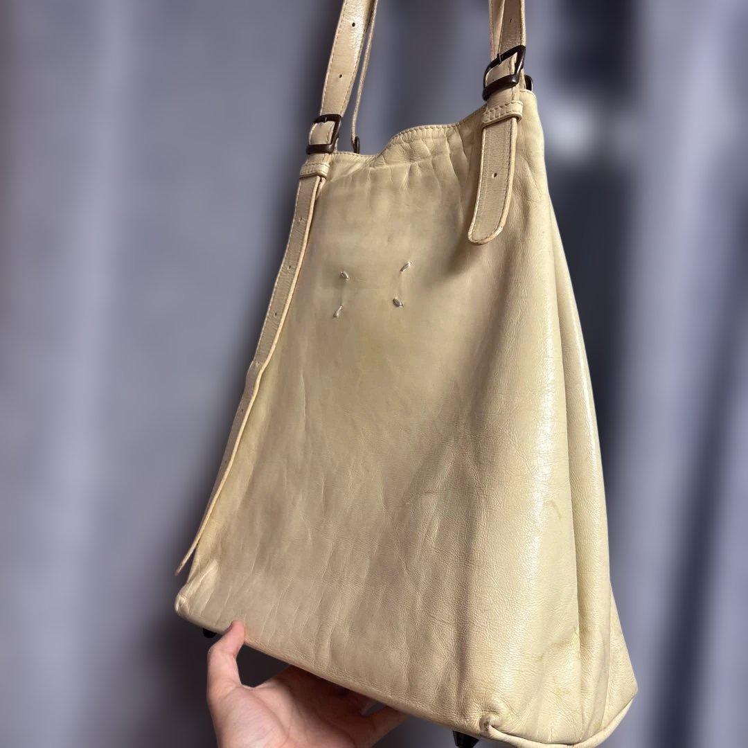 Maison Margiela アーカイブ　レザートートバッグ