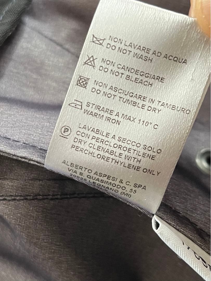 【美品】Aspesi アスペジ トレンチコート ダブル バーバリー　ビンテージ