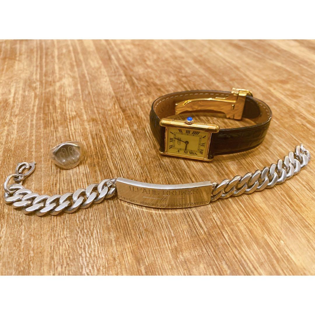 ビンテージ1940’s WWII FBI IDシルバーブレスレットUSN RRL