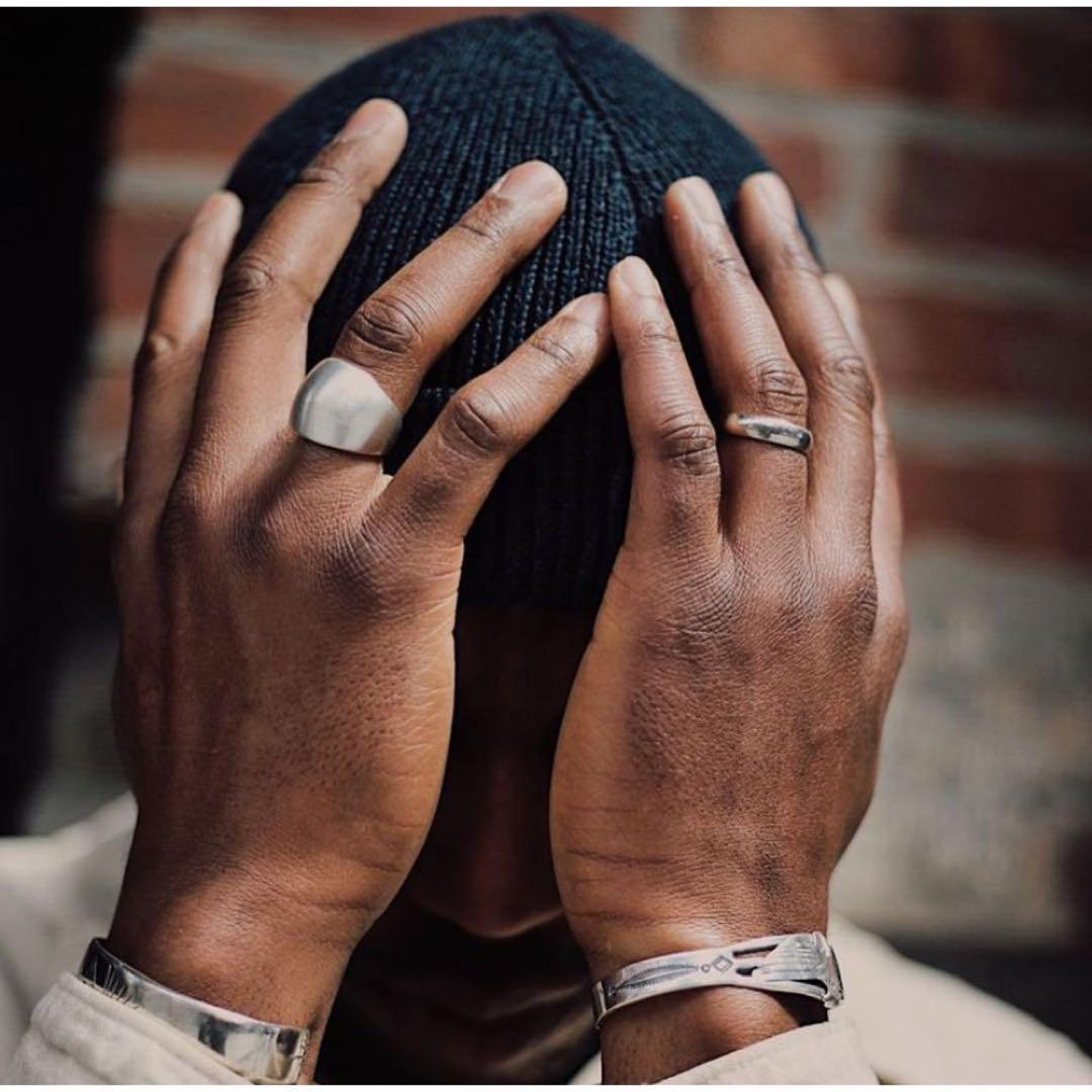 ビンテージ1940’s WWII FBI IDシルバーブレスレットUSN RRL