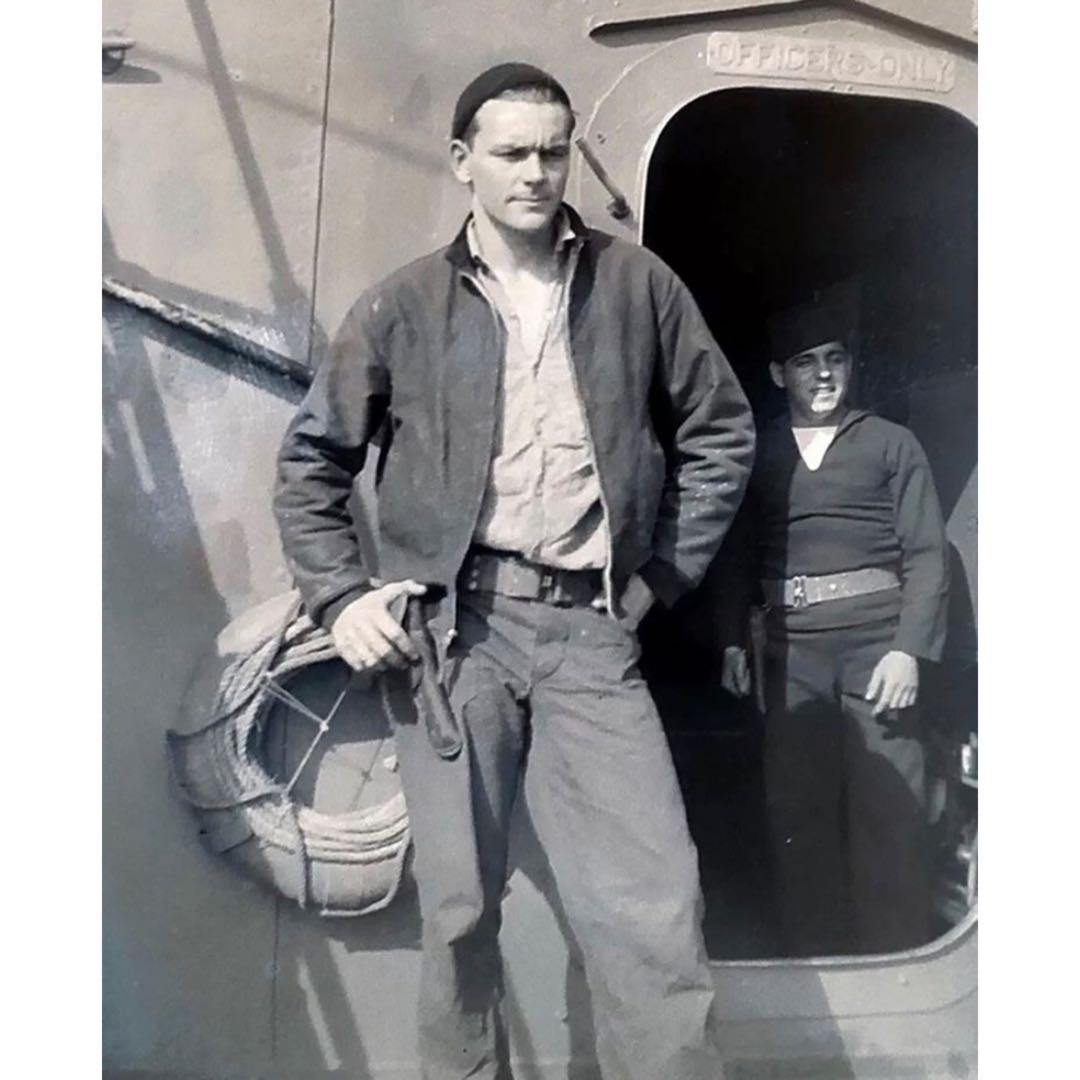 ビンテージ1940’s WWII FBI IDシルバーブレスレットUSN RRL