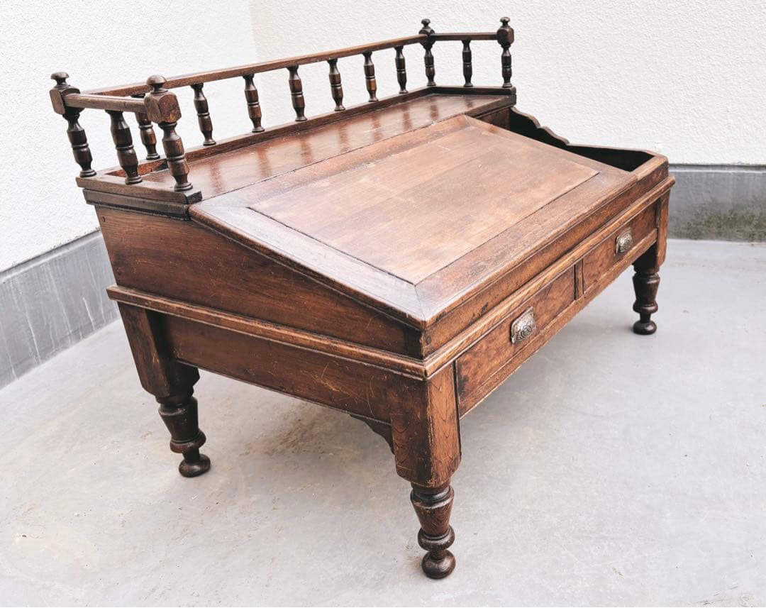 アンティーク ライティングデスク 古道具 大正ロマン