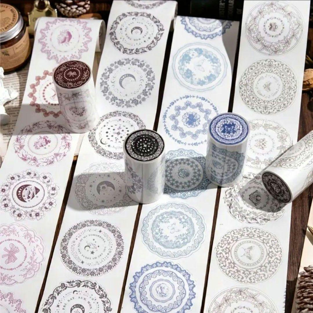 コラージュ　PETテープ　箱入りステッカー10点