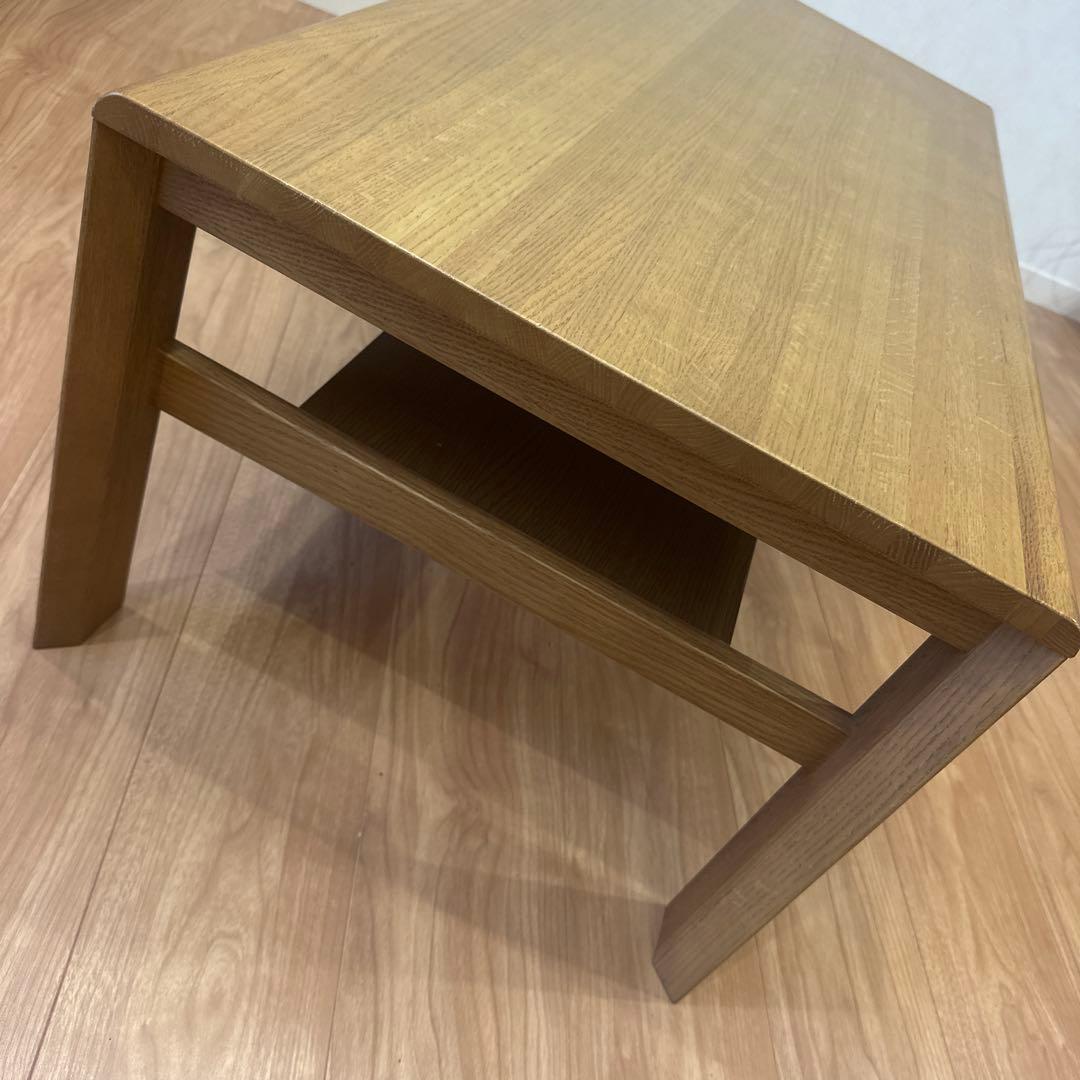 カリモク　チターノ　ローテーブル　ソファテーブル　リビング　センター　無垢　無印