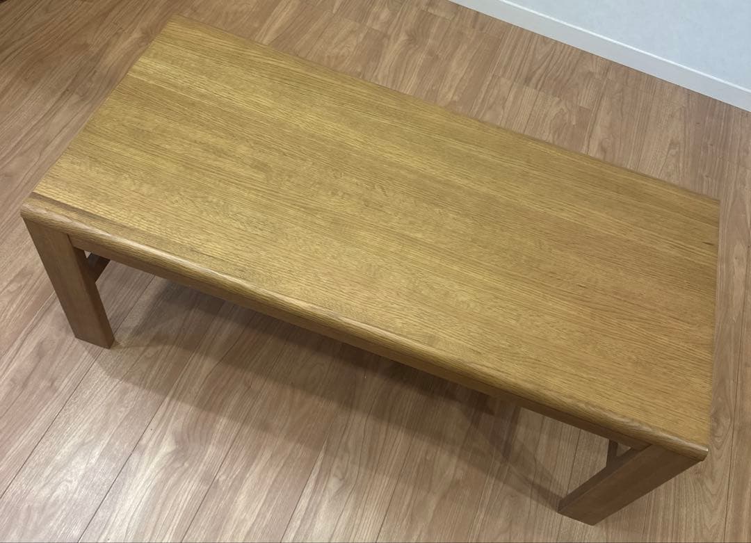 カリモク　チターノ　ローテーブル　ソファテーブル　リビング　センター　無垢　無印