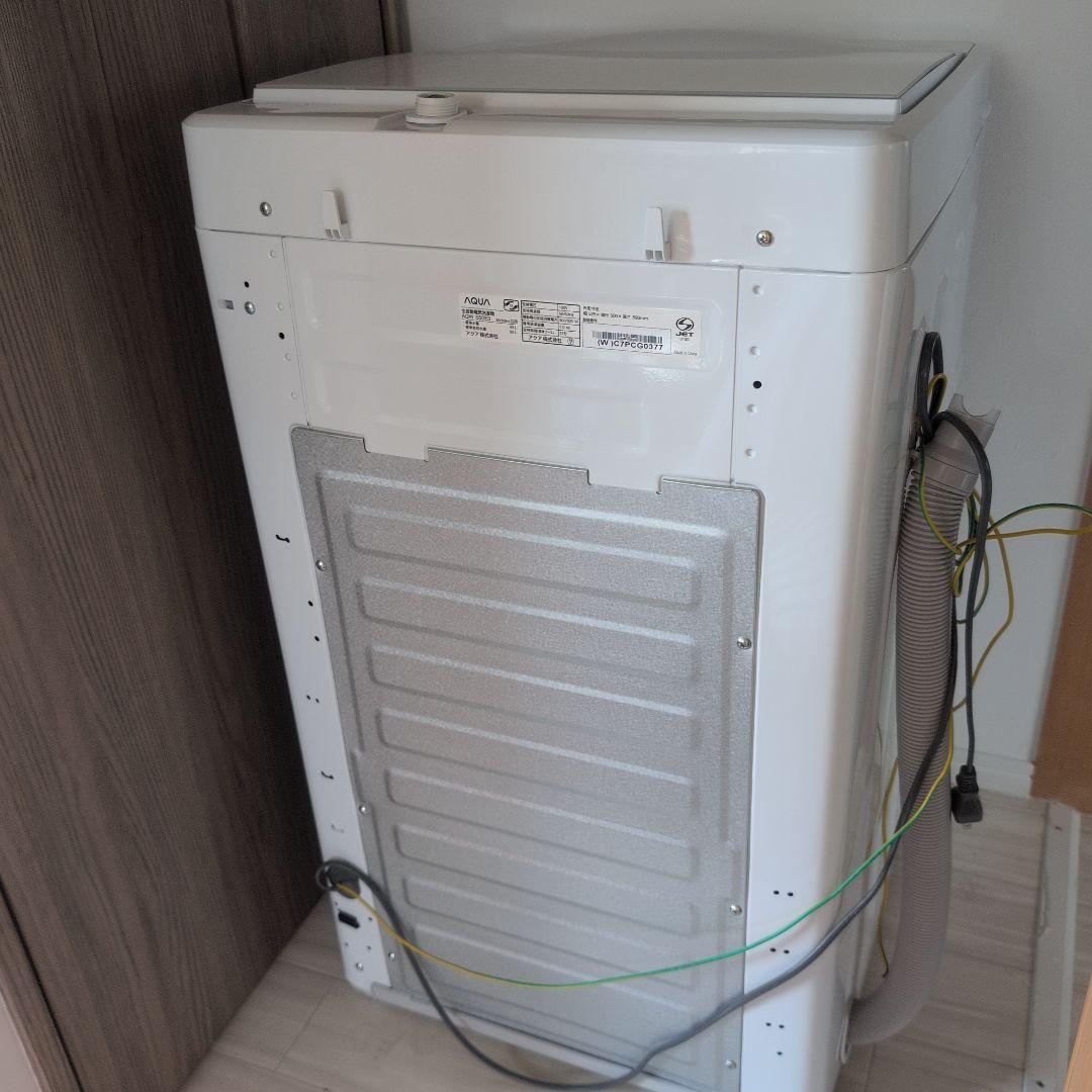 ajt258ページ AQUA 縦型洗濯機 5.0kg 3Dアクティブ洗浄