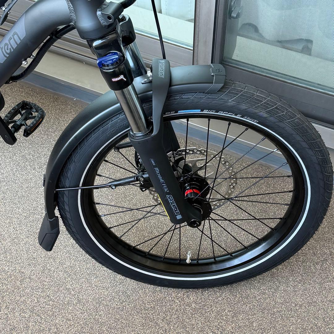 試乗 tern HSD P9 black 美品 ターン ブラック 電動アシスト