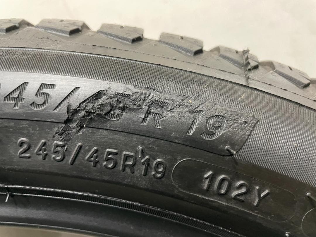 【送料込】245/45R19 25年製 8分山 ミシュラン オールシーズン 1本
