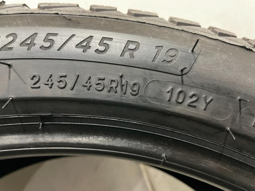【送料込】245/45R19 25年製 8分山 ミシュラン オールシーズン 1本