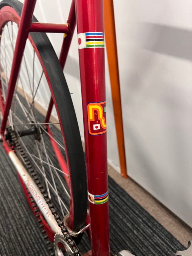 NAGASAWA（ナガサワ）トラックフレーム中野浩一モデル　レーシングレッド塗装