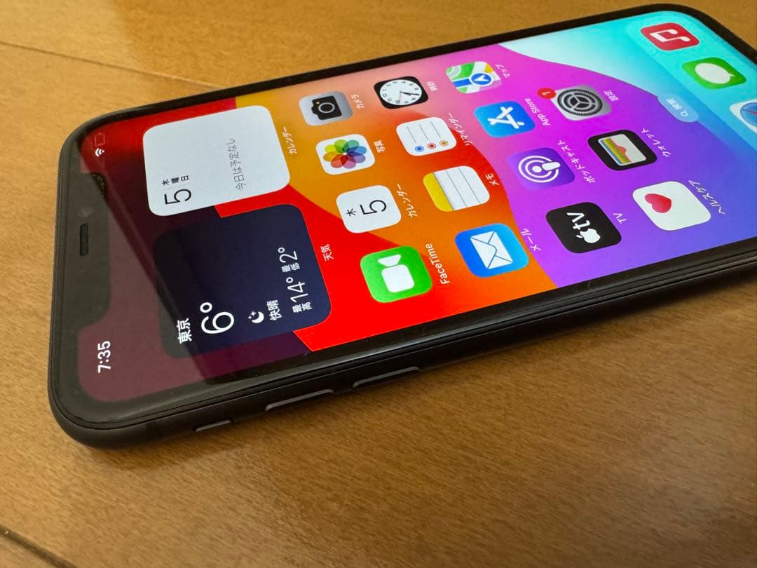 動作品&美品　SIMフリー Apple iPhone11 64GB ブラック