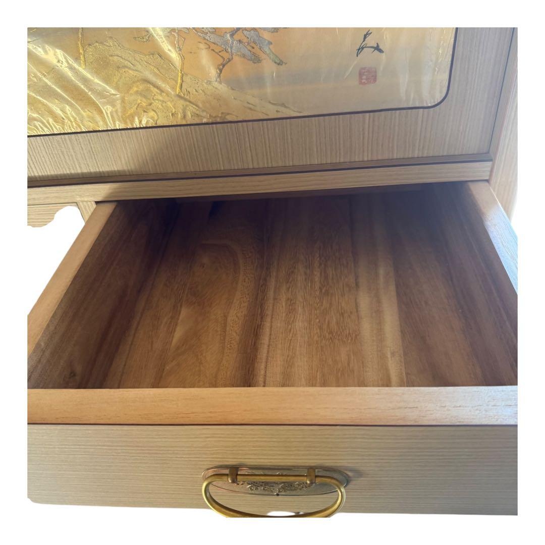 桐箪笥 7段＋上段引き戸収納 和箪笥 着物チェスト 外装：合板 / 内部：桐材