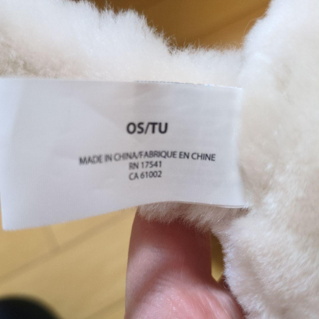 UGG ホワイトファー イヤーマフ OS/TU箱付き