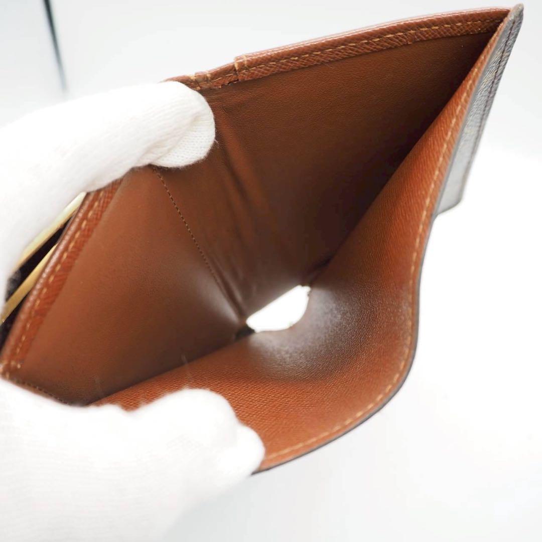 ルイヴィトン ヴィエノワ 二つ折り財布 がま口 モノグラム コンパクト
