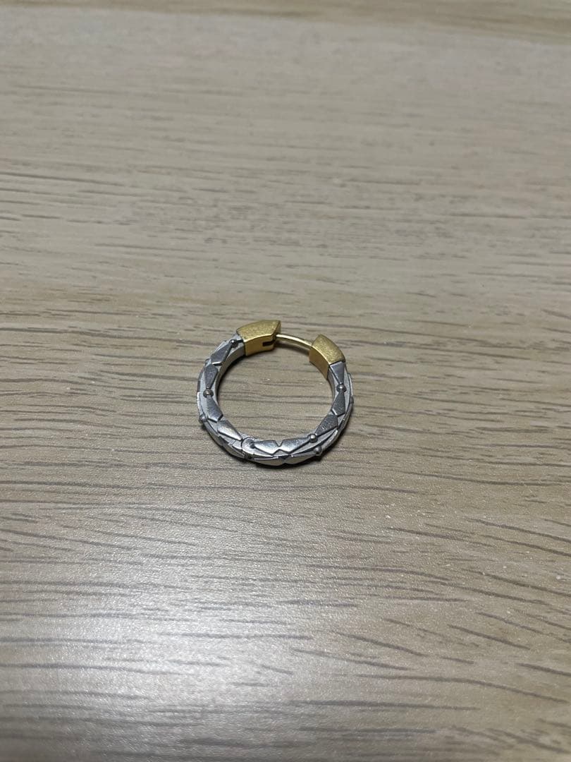 Maison Margiela フープ ピアス シルバー