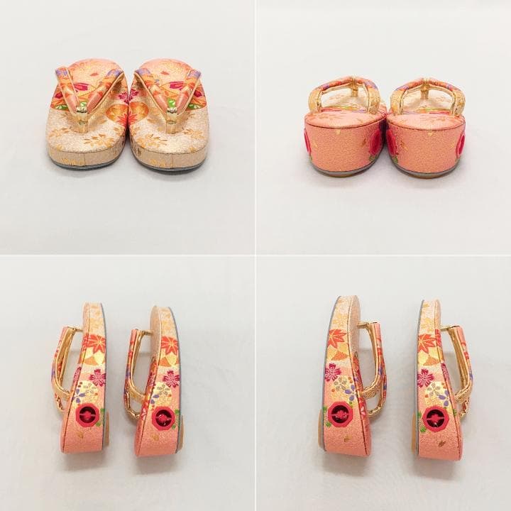 【新品】七五三 はこせこ 女の子 女児 子供 三歳 草履 バッグ 着物 541