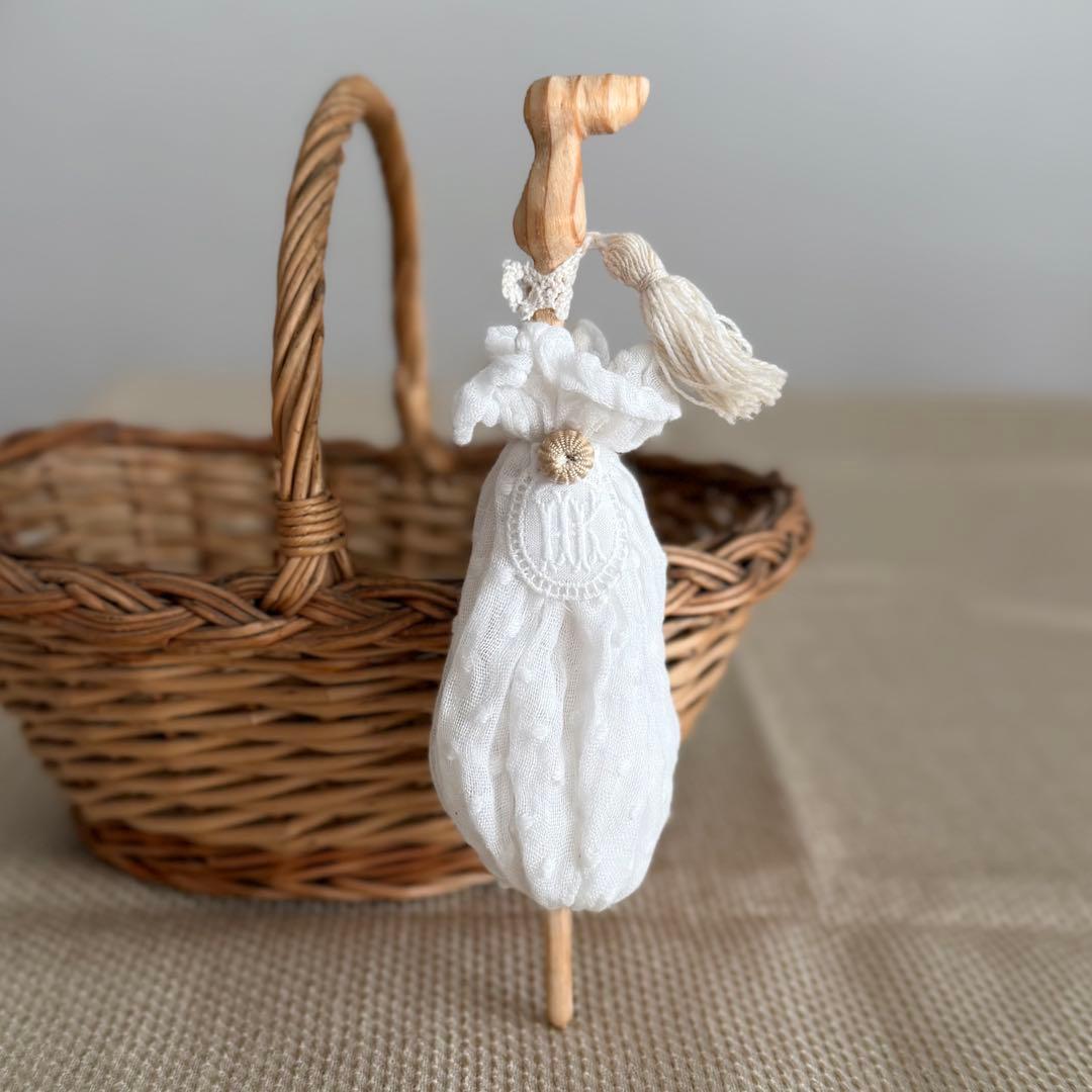 人気作家 ミニチュア傘 パラソル◻︎ ぬいぐるみ ブライス アウトフィット 未使用