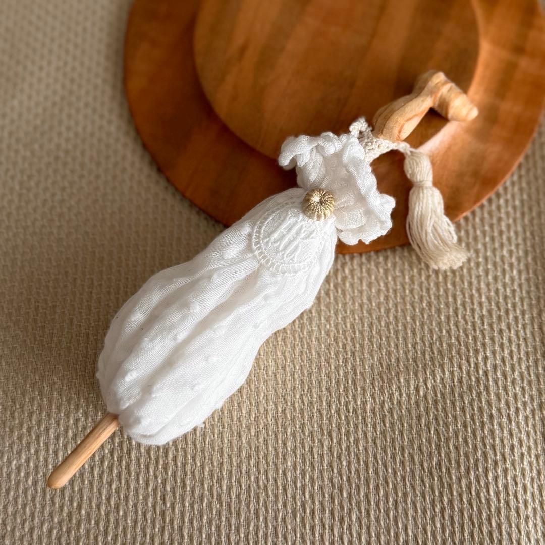 人気作家 ミニチュア傘 パラソル◻︎ ぬいぐるみ ブライス アウトフィット 未使用