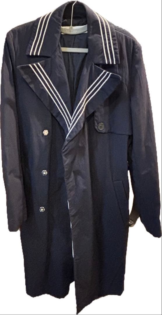 い*可様 JW Anderson 2014SS ダブルブレストコート ネイビー