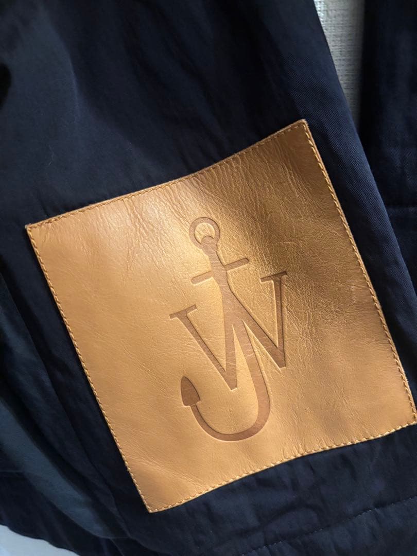 い*可様 JW Anderson 2014SS ダブルブレストコート ネイビー