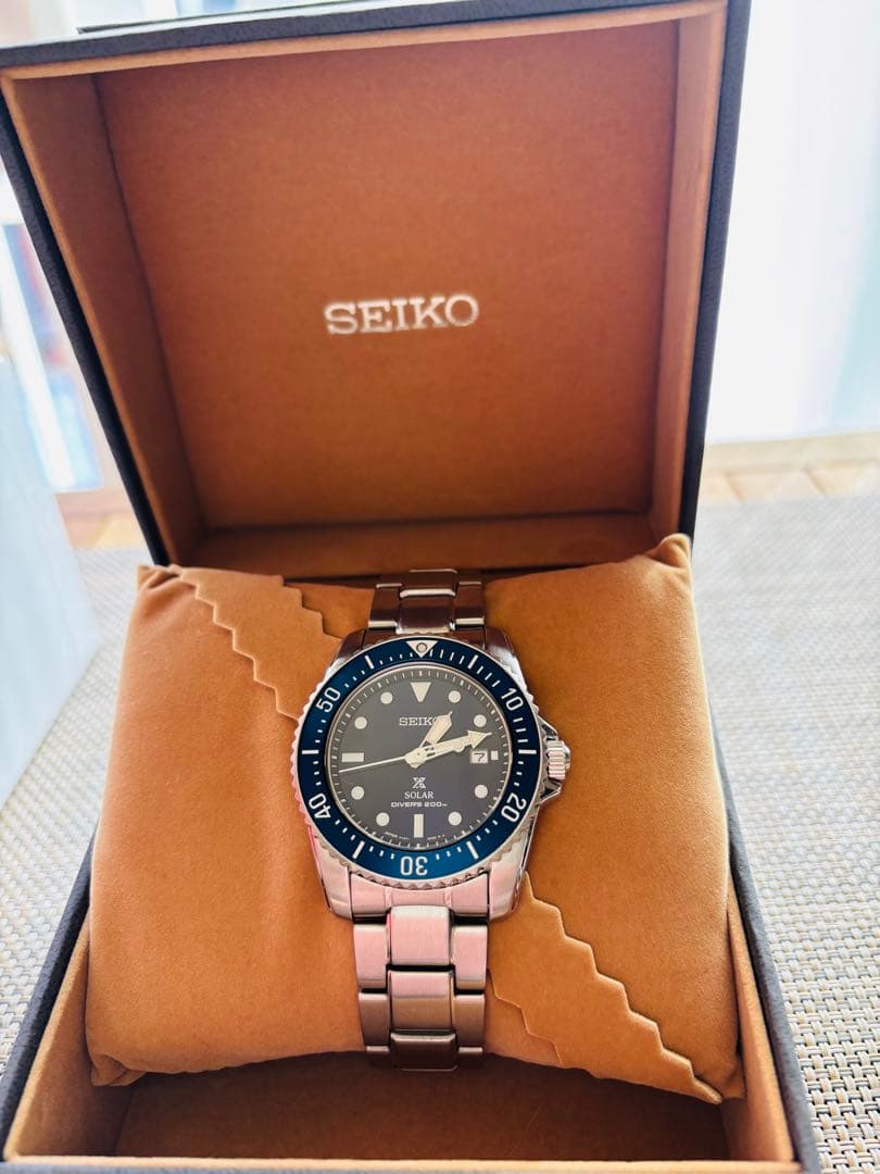 SEIKO プロスペックスダイバーズウォッチ 200m ソーラー