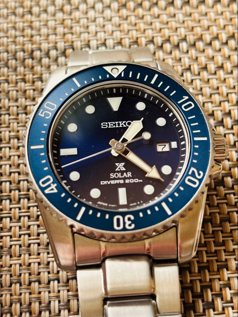 SEIKO プロスペックスダイバーズウォッチ 200m ソーラー
