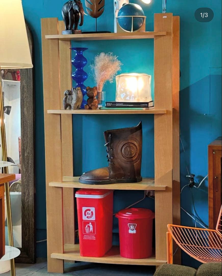 ウッドフレームシェルフ【monoroom町田】