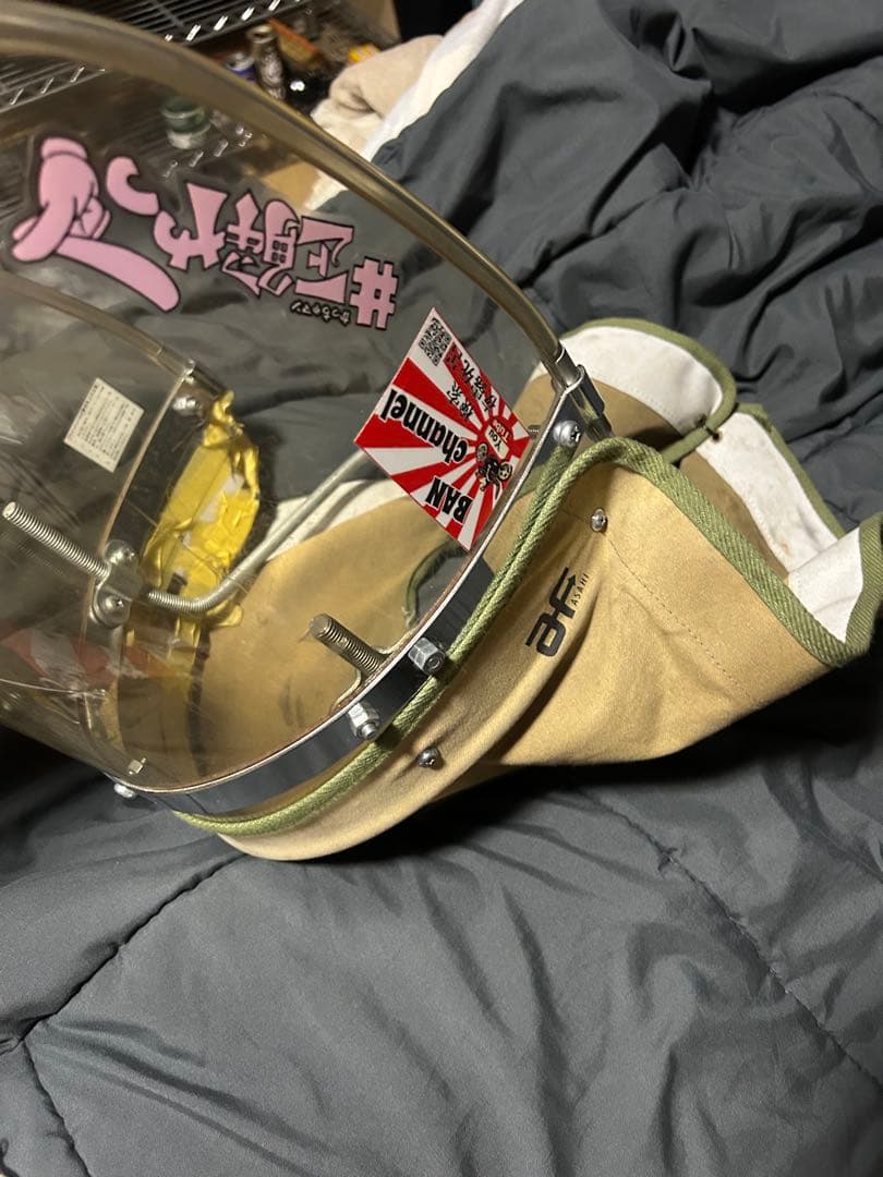 の*お様 族車セット　アップハン　ナポロッキー　風防　旗棒