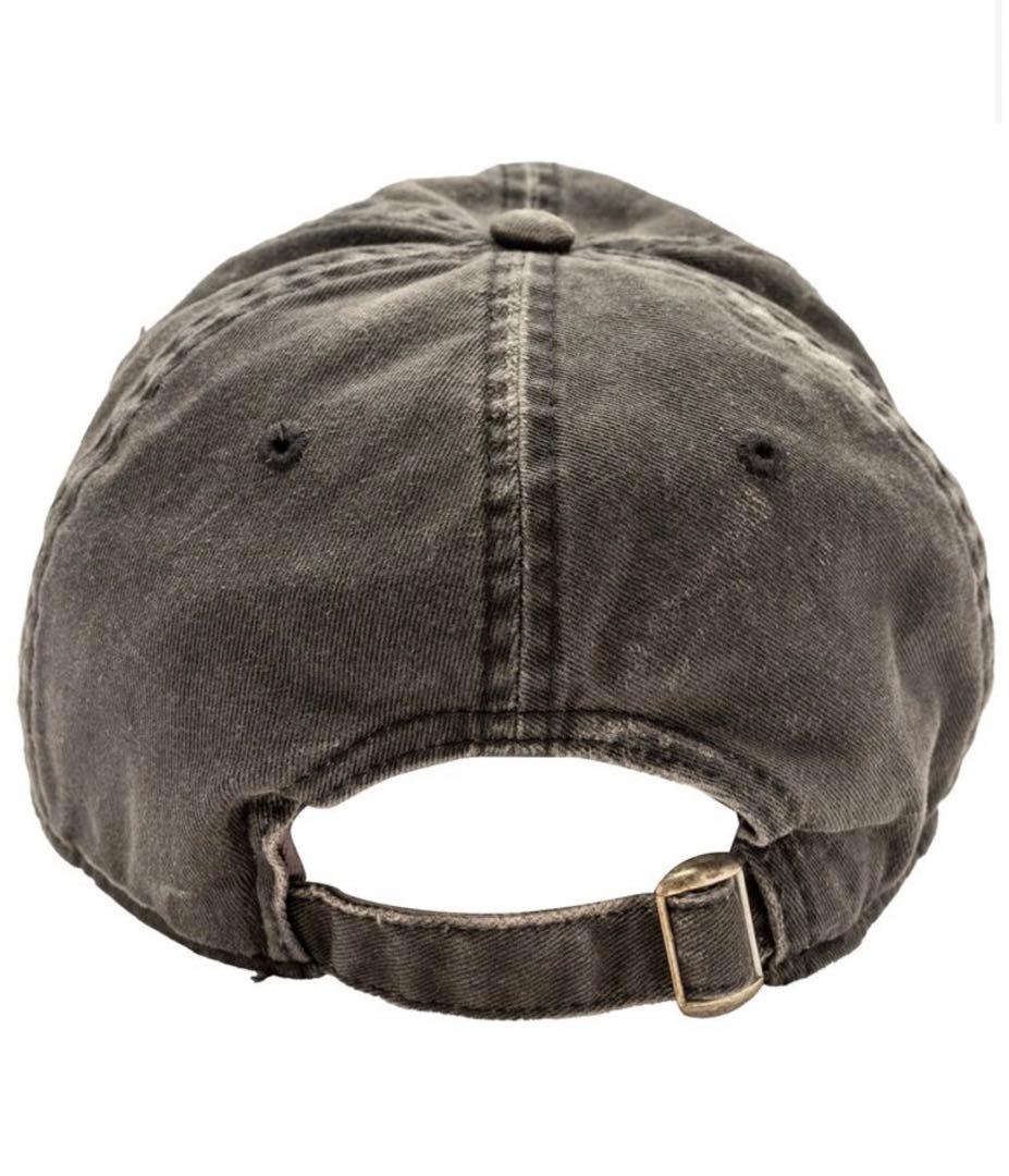 BASICKS ベイシックス　ダメージ ニューヨーク キャップ / ブラック