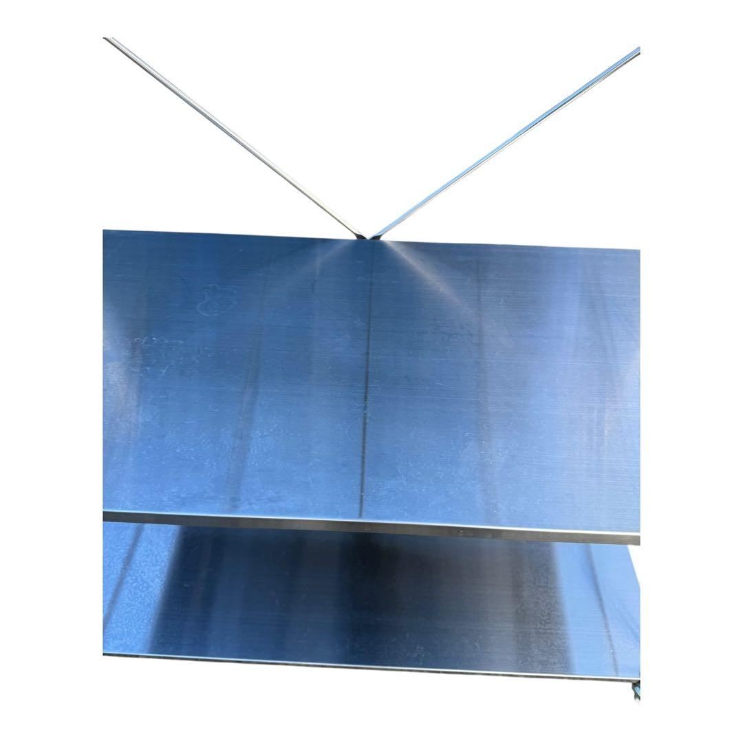 無印良品 ステンレスユニットシェルフ ワイド 小