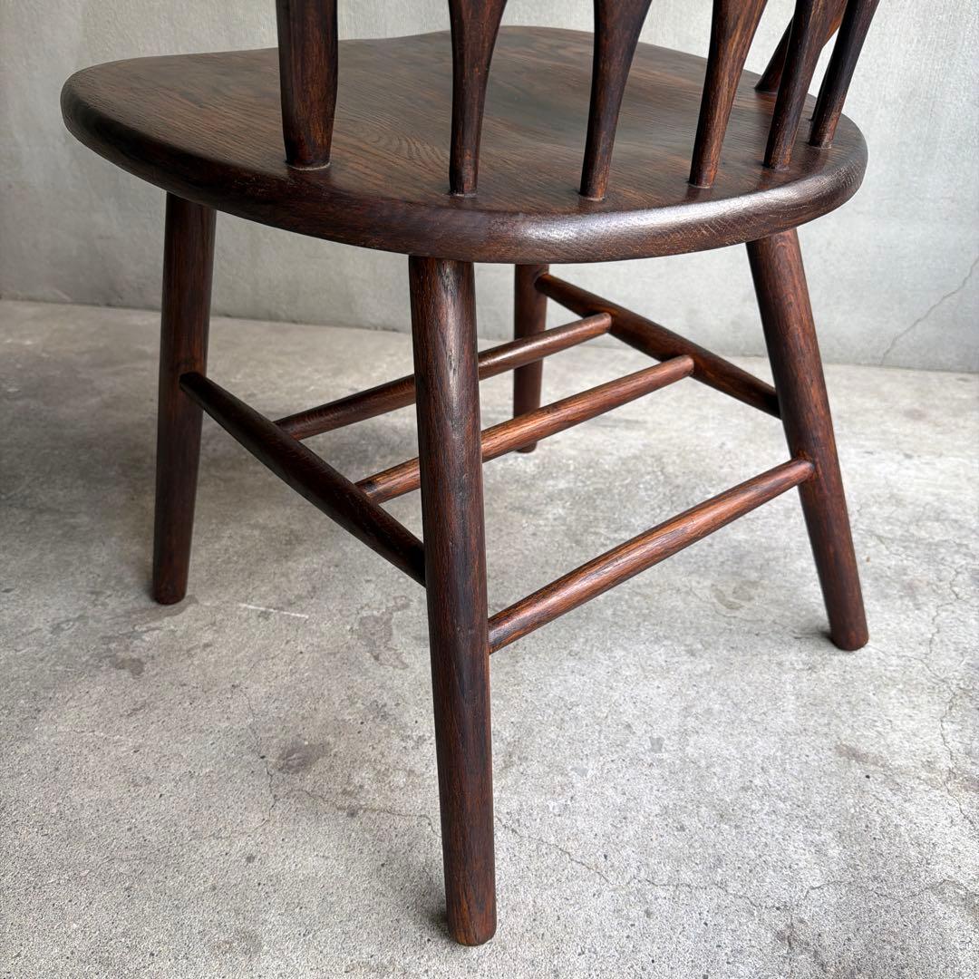 美品　Shin Lee シンリー ダイニングチェア ウィンザー　オーク材